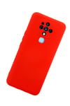 Mey İthalat®  Tecno Camon 16 Kılıf Nano içi Kadife Silikon - Kırmızı