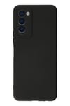 Mey İthalat®  Tecno Camon 18 Kılıf Nano içi Kadife Silikon - Siyah
