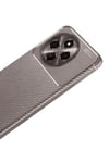 Mey İthalat®  Tecno Spark 30 Pro Kılıf Auto Focus Karbon Kapak - Gri