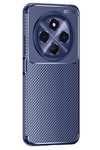 Mey İthalat®  Tecno Spark 30C Kılıf Auto Focus Karbon Kapak - Lacivert