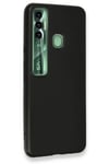 Mey İthalat®  Tecno Spark 7 Pro Kılıf First Silikon - Siyah
