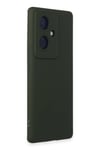 Mey İthalat®  Vivo V29 Lite Kılıf Nano içi Kadife Silikon - Koyu Yeşil