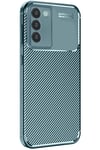Mey İthalat®  Vivo V30 Lite 4G Kılıf Auto Focus Karbon Kapak - Koyu Yeşil