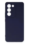 Mey İthalat®  Vivo V30 Lite 4G Kılıf First Silikon - Lacivert