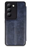 Mey İthalat®  Vivo V30 Lite 4G Kılıf Flip Cover - Lacivert
