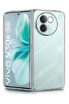 Mey İthalat®  Vivo V30e Kılıf Lüx Şeffaf Silikon