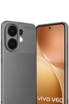 Mey İthalat®  Vivo V60 5G Auto Focus Karbon Kapak - Gri