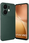 Mey İthalat®  Vivo V60 5G Auto Focus Karbon Kapak - Koyu Yeşil