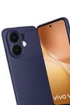Mey İthalat®  Vivo V60 5G Auto Focus Karbon Kapak - Lacivert