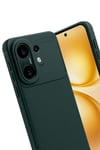 Mey İthalat®  Vivo X200 FE Auto Focus Karbon Kapak - Koyu Yeşil