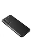 Mey İthalat®  Vivo Y11S Kılıf Auto Focus Karbon Kapak - Siyah