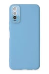 Mey İthalat®  Vivo Y11S Kılıf Lansman Glass Kapak - Mavi