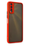 Mey İthalat®  Vivo Y11S Kılıf Montreal Silikon Kapak - Kırmızı