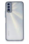 Mey İthalat®  Vivo Y11S Kılıf Montreal Silikon Kapak - Gri