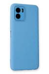 Mey İthalat®  Vivo Y15S Kılıf Lansman Glass Kapak - Mavi