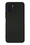 Mey İthalat®  Vivo Y15S Kılıf Nano içi Kadife Silikon - Siyah