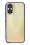 Mey İthalat®  Vivo Y16 Kılıf  Lensli Silikon - Mor