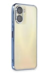 Mey İthalat®  Vivo Y16 Kılıf  Lensli Silikon - Açık Mavi