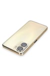 Mey İthalat®  Vivo Y16 Kılıf  Lensli Silikon - Gold