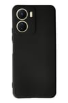 Mey İthalat®  Vivo Y16 Kılıf First Silikon - Siyah