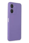 Mey İthalat®  Vivo Y16 Kılıf First Silikon - Lila