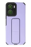 Mey İthalat®  Vivo Y16 Kılıf Mega Standlı Silikon - Lila