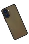 Mey İthalat®  Vivo Y16 Kılıf Montreal Silikon Kapak - Siyah