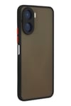 Mey İthalat®  Vivo Y16 Kılıf Montreal Silikon Kapak - Siyah