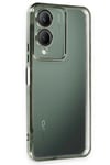 Mey İthalat®  Vivo Y17S Kılıf  Lensli Silikon - Yeşil