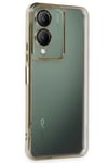 Mey İthalat®  Vivo Y17S Kılıf  Lensli Silikon - Gold