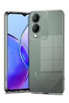 Mey İthalat®  Vivo Y17S Kılıf Lüx Şeffaf Silikon