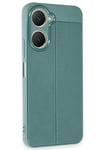 Mey İthalat®  Vivo Y18 Kılıf Auto Focus Kapak - Koyu Yeşil