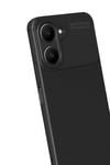 Mey İthalat®  Vivo Y18 Kılıf Auto Focus Karbon Kapak - Siyah