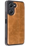 Mey İthalat®  Vivo Y18 Kılıf Flip Cover - Taba