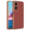 Mey İthalat®  Vivo Y18 Kılıf Volet Silikon - Kırmızı
