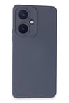 Mey İthalat®  Vivo Y27 Kılıf Nano içi Kadife Silikon - Gri