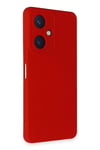 Mey İthalat®  Vivo Y27 Kılıf Nano içi Kadife Silikon - Kırmızı