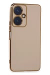 Mey İthalat®  Vivo Y27 Kılıf Volet Silikon - Pembe