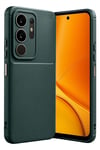Mey İthalat®  Vivo Y29 4G Auto Focus Karbon Kapak - Koyu Yeşil