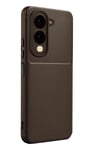 Mey İthalat®  Vivo Y29S Auto Focus Karbon Kapak - Kahverengi