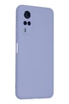 Mey İthalat®  Vivo Y53S Kılıf Nano içi Kadife Silikon - Lila