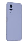 Mey İthalat®  Vivo Y53S Kılıf Nano içi Kadife Silikon - Lila