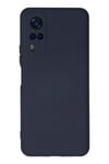 Mey İthalat®  Vivo Y53S Kılıf Nano içi Kadife Silikon - Lacivert