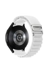 Mey İthalat®  Watch 20mm KR410 Kumaş Kordon - Beyaz