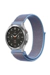 Mey İthalat®  Watch 22mm Hasırlı Cırtcırtlı Kordon - Mavi