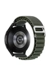 Mey İthalat®  Watch 22mm KR410 Kumaş Kordon - Yeşil