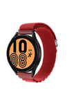 Mey İthalat®  Watch 22mm KR410 Kumaş Kordon - Kırmızı