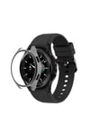 Mey İthalat®  Watch 5 Pro 45mm Wall Camlı Kasa Ekran Koruyucu - Uzay Grisi