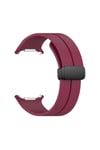 Mey İthalat®  Watch 7 Ultra KR418 Tender Silikon Kordon - Bordo