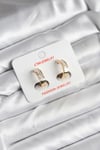 Mey İthalat® 14K Gold Renk Kaplama CM Kadın Küpe